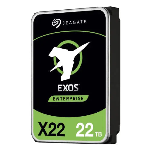 Seagate Exos X22 ST22000NM001E Hard drive - 22 TB - internal - 3.5" - SATA 6Gb/s - 7200 rpm - buffer: 512 MB SEAGATE